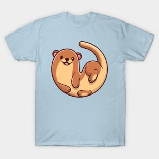 Cute Otter Animal T-Shirt